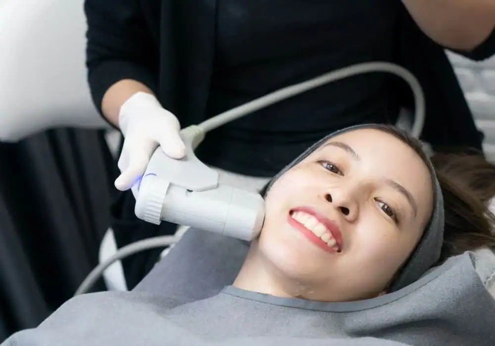 HIFU treatment Cleveleys in progress
