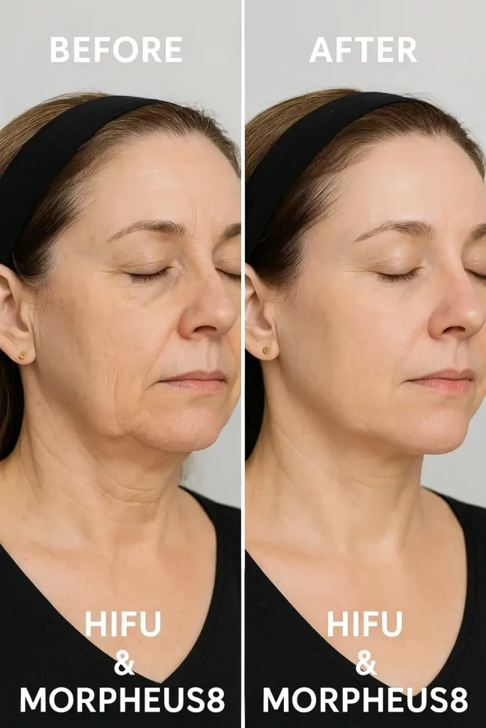 HIFU & Morpheus8 treatment results Cleveleys - book in today!