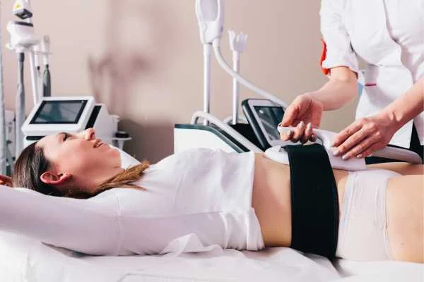 woman having body sculpting to help improve her body image and her mental health Cleveleys