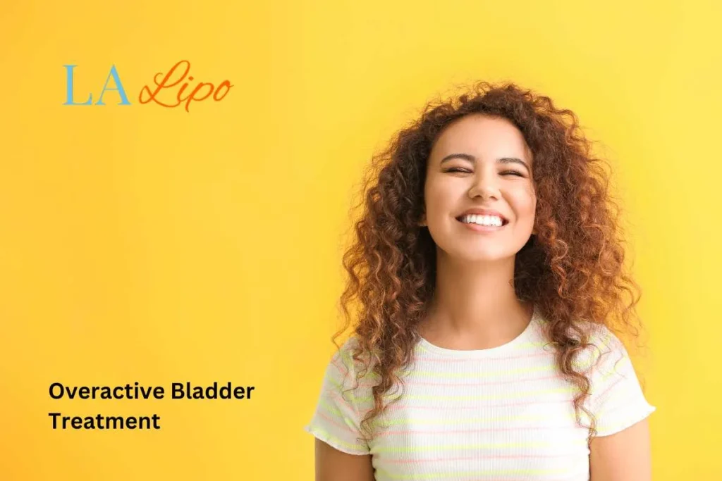 woman smiling about overactive bladder treatment Cleveleys solutions