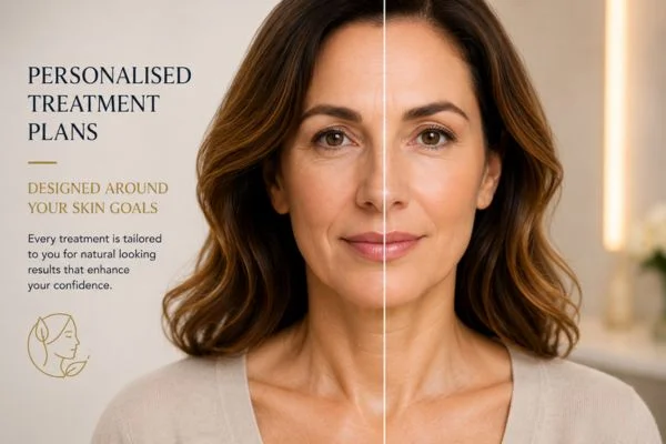 Before and after results of Collagen Lift Therapy Cleveleys